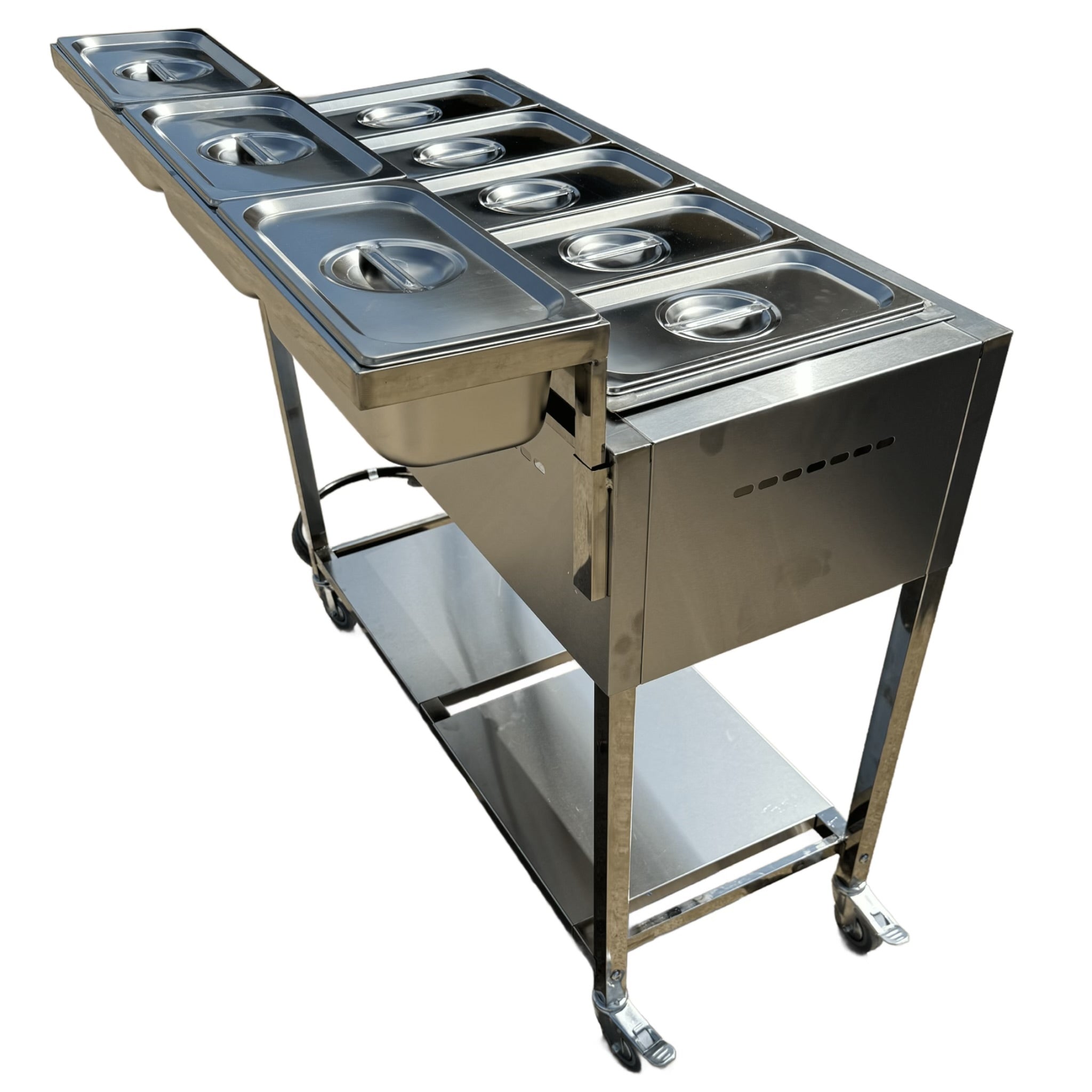 5 Container Steam Table Food Warmer